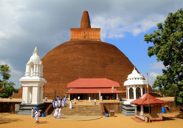 Visit Abhayagiri Dagoba and Monastery